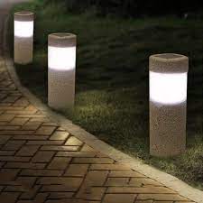 new arrival sand blasting solar lawn light waterproof led outdoor garden light landscape yard lawn path lamp solarleuchten garten rasenbeleuchtung gartenlampen