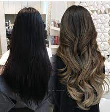 Image Result For Light Brown Balayage On Dark Hair Hair Styles Balayage Hair Dark Light Brown Balayage