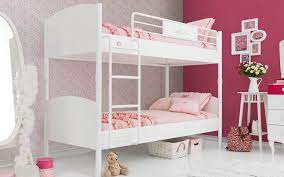 yakut cilekodasi cilekroom decoration dekorasyon genc oda pembe beyaz pembeoda beyazoda klasik white pink yatak bed ra home decor loft bed bed