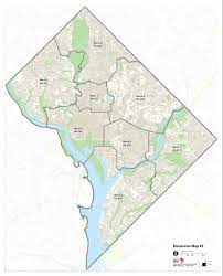 Washington Dc Wards Map Navy Yard To Ward 8? Three Potential Maps Of New Dc Ward Boundaries Released