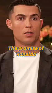 The promise of CR7 👑👑 🐐🐐