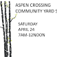 Aspen Crossing Community Yard Sale