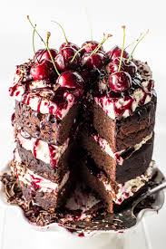 Love a slice of black forest gateau? Dark Chocolate Gluten Free Black Forest Cake Sugar Free Low Carb