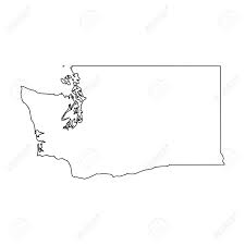 Download these amazing cliparts absolutely free and use these for creating your presentation, blog or website. Washington State Of Usa Solid Black Outline Map Of Country Royalty Free Cliparts Vectors And Stock Illustration Image 124448025