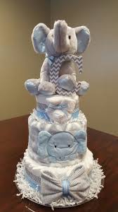 Baby Boy Elephant Diaper Cake Baby Shower Gift Centerpiece Check Out My Facebook Page Simply Shower Baby Boy Diapers Baby Shower Gifts Baby Diaper Cake Boy