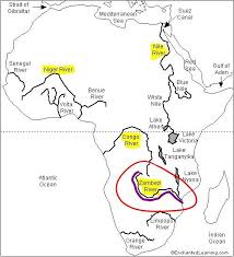 Map of the zambezi river basin. Zambezi River What I Learned Today