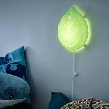 Upplyst Leaf Green Led Wall Lamp Ikea Led Wall Lamp Wall Lamp Lamp