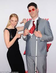 See The Swag Lady On The Left That Deborah Ann Woll The Amazing Karen Page In Daredevil See The Cool Guy On The Right Blind Superhero Karen Page Daredevil