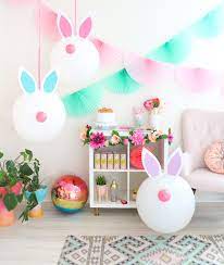 Bring the magical setting for your event. Giant Easter Bunny Balloons A Kailo Chic Life