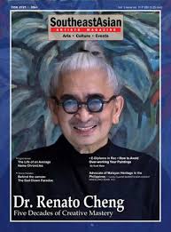 South East Asian Artists Magazine Vol 3 Issue 11 Dr Cheng Cover by Roy  Espinosa