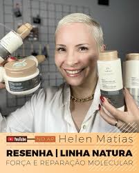 Chegou o dia, resenha completa desse lançamento de @naturabroficial da  linha força e reparação molecular lá no YouTube 🧡 tem o link na bio 🧡  #natura #naturalumina #cabelosaudável #helenmatiasbeauty #youtube 🧡