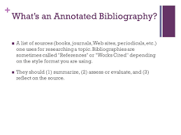 Sample annotation is cited using mla style, 7th ed. Annotated Bibliography Gep101 Information Gathered From Purdue Owl Ppt Download