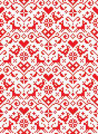 Find the perfect alphabet cross stitch patterns on smartcrosstitch.com. Retro Cross Stitch Vector Seamless Folk Art Pattern With Flowers And Animals Background Inspired German Old Style Retro Embroid Stock Illustration Illustration Of Knitted Cute 125513846