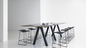 I will be making the mortise into the underside of the table. Trestle Simple Table By Viccarbe Steelcase