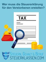 Eine einkommenssteuererklärung musst du machen, wenn du ein gewerbe betreibst wer zur abgabe einer einkommensteuererklärung verpflichtet ist, muss seine unterlagen bis zum. Wichtig Nach Einem Todesfall Fur Die Steuererklarung