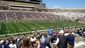 notre dame stadium section 12 rateyourseats com