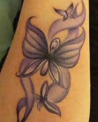 24 Beautiful Tattoos Inspired By Fibromyalgia Purple Tattoos Cancer Ribbon Tattoos Lupus Tattoo