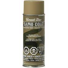 Beauti Tone 340g Khaki Beige Camouflage Solvent Paint Home Hardware