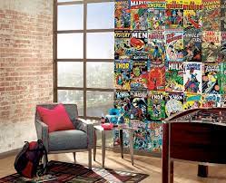 Superhero theme bedroom baby room marvel and dc comic books. 42 Comic Book Wallpaper For Bedrooms On Wallpapersafari