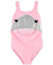 Great for multiple uses in the pool or under the sun. Carter S Baby Girls 1 Pc Shark Swimsuit Pink In 2021 Shark Swimsuit Carters Baby Girl Baby Girl Swimwear