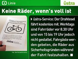 Optimierung Der Fahrradmitnahme Im Opnv Bus Und Bahn In Der Region Hannover Pgt Umwelt Und Verkehr Gmbh