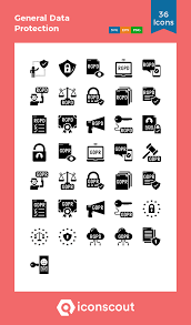 Download General Data Protection Regulation Gdpr Icon Pack Available In Svg Png Eps Ai Icon Fonts Data Icon Glyph Icon General Data Protection Regulation