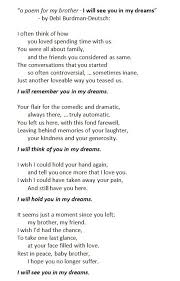 The Grief Toolbox Brother Poems Poem About Death Poems