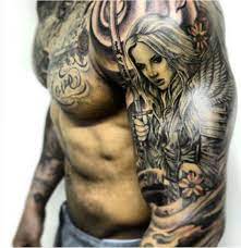 Astounding Angel Tattoo Designs Angel Tattoo Designs Angel Sleeve Tattoo Guardian Angel Tattoo