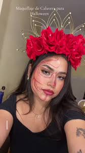 Easy Halloween skull makeup✨💀 #maquillajedehalloween #makeup  #tutorialmaquillaje #transformacionmaquillaje #tutorialmaquillajehalloween  #maquillajefacil #maquillajecalavera