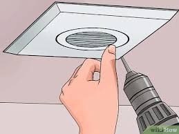 At lowe's, we can help with lighting and ceiling fan installation so all you need to do is pick your product. 3 Ways To Install A Bathroom Fan Wikihow