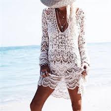 Metallic knit maxi beach dress | dresslover uk. 2021 Crochet Summer Beach Dress Cover Up Sexy Hollow Out Mesh Knitted Tunic Swimsuit Coverup Womens Beach Sarong Robe De Plage A33 J190618 From Landong04 27 31 Dhgate Com
