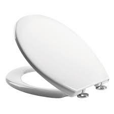 Mayfair 13cp 000 soft toilet seat with molded wood core and classic chrome metal hinges, 1 pack round, white. Tavistock Alaska Soft Close Thermoset Toilet Seat With Concealed Hinge Mechanism Costco Uk