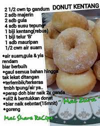 Bukan tanpa alasan, donat yang terbuat dari. Donut Kentang Recipes Baked Donut Recipes Cooking Recipes