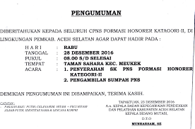Maybe you would like to learn more about one of these? Pengumuman Penyerahan Sk 100 Untuk Cpns Kategori Ii Badan Kepegawaian Pengembangan Dan Sumber Daya Manusia