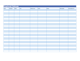 Telefonliste als word und pdf vorlage herunterladen. Telefonliste Excel Formularbox De