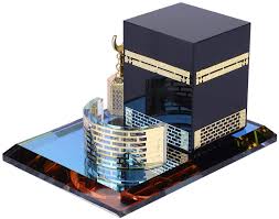 Islamic 26 photos · curated by habib rahman. Amazon Com Hztyyier 3d Mosque Architecture Model Kits Muslim Crystal Gilded Kaaba Three Piece Model For Home Desktop Decoration Gifts Toys Games