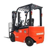 Four Wheel 2 Ton 2000kg Load Capacity Full Electric Forklift Trucks with  Side Shift