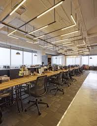 The office lighting in your workspace has a direct effect on the mood, energy level, and productivity of your team. Bbdo Office Design 8 Officedesigns Office Lighting Design Industrial Office Design Office Interior Design