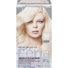 Fa C Ria Absolute Platinum At Home Hair Color Cool Hair Color Blonde Hair At Home