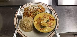 Specials combo including egg roll or soup served with white rice or fried rice (any noodle not including rice) lunch items are viewable on this page before 3:30 pm Supon S Thai Kitchen Bellingham Washington Restaurant Happycow