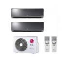 lg multi split con 2 unidades interior de 9000 + 18000 btu diseño ...