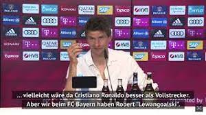 We at bayern have robert lewangoalski. Robert Lewangoalski From Thomas Muller Youtube