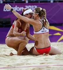 Beach volleyball duo april ross and alix klineman, the dream of an olympic gold medal started with a risk. Usa China Medal Battle 2012 Summer Olympics Team Usa Olympics Beach Volleyball