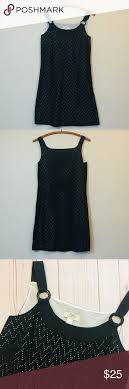 Ann Taylor Loft Black Cotton Eyelet Shift Dress 0 Black Cotton Shift Dress Cotton