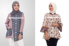 Model baju batik keluarga terbaru. Model Baju Muslim Batik Tren Terbaru 2019