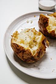 How To Make English Jacket Potatoes A Cup Of Jo Best Baked Potato Food Making Baked Potatoes