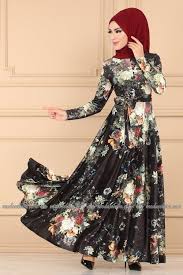 Modaselvim Elbise Desenli Kadife Tesettur Elbise 6219ygs95 Siyah Resmi Elbise Elbise Elbise Modelleri
