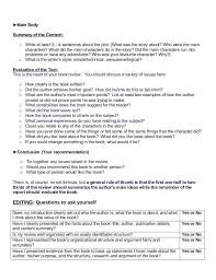 Image Result For Book Review Template Book Report Templates Book Review Template Writing A Book Review