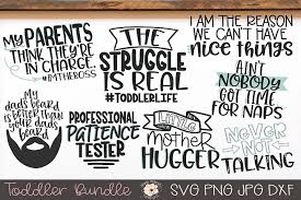 Toddler Svg Bundle Kid Shirt Designs Boy Humor Funny Kids Shirts Cricut Projects Vinyl Cricut