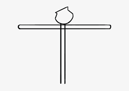 His body is made from lots of easy to draw shapes. How To Draw Scarecrow Png Image Transparent Png Free Download On Seekpng